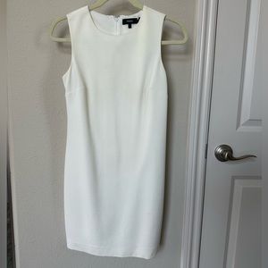 Theory White mini dress size 0